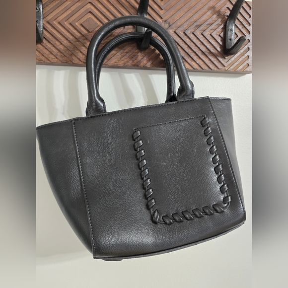 NWOT BCBGMAXAZRIA Whipstitch Mini Shoulder/Handbag Tote Bag - Picture 7 of 9